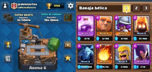 After two months, I’ve managed to get to Arena 6, with 1754 trophies.