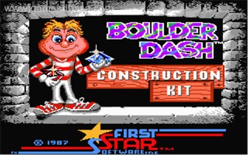 Boulder Dash Construction Kit, donde el jugador podía crear sus propios niveles.