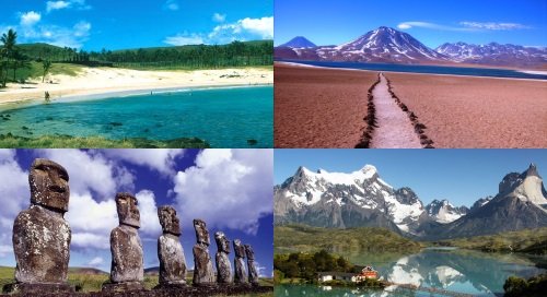 Chile tiene una gran riqueza de hermosos paisajes