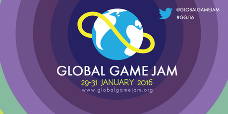 Afiche oficial de Global Game Jam 2016