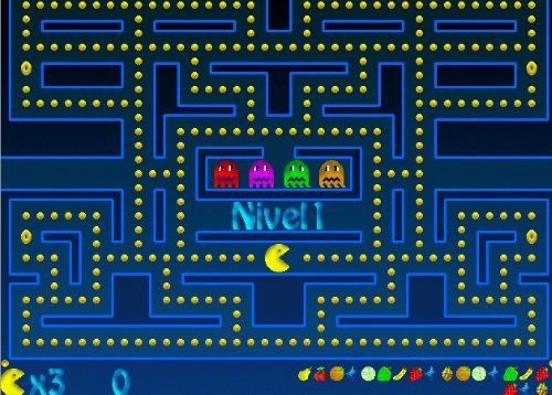 JPacman is a clone of the classic Pac-Man that I started almost twenty years ago and that I resumed 2016.