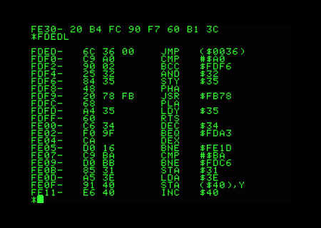 En retrospectiva, tengo que haber estado MUY motivado para haber aprendido Assembler de Atari, lo que se ve en la imágen.