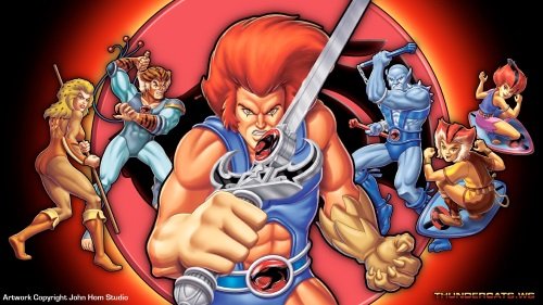 Not even the Sword of Omens (ThunderCats) was as powerful as my dad looked at that very moment.