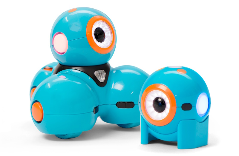 Wonder Workshop robots come with an app that teaches programming in a very simple way for kids.